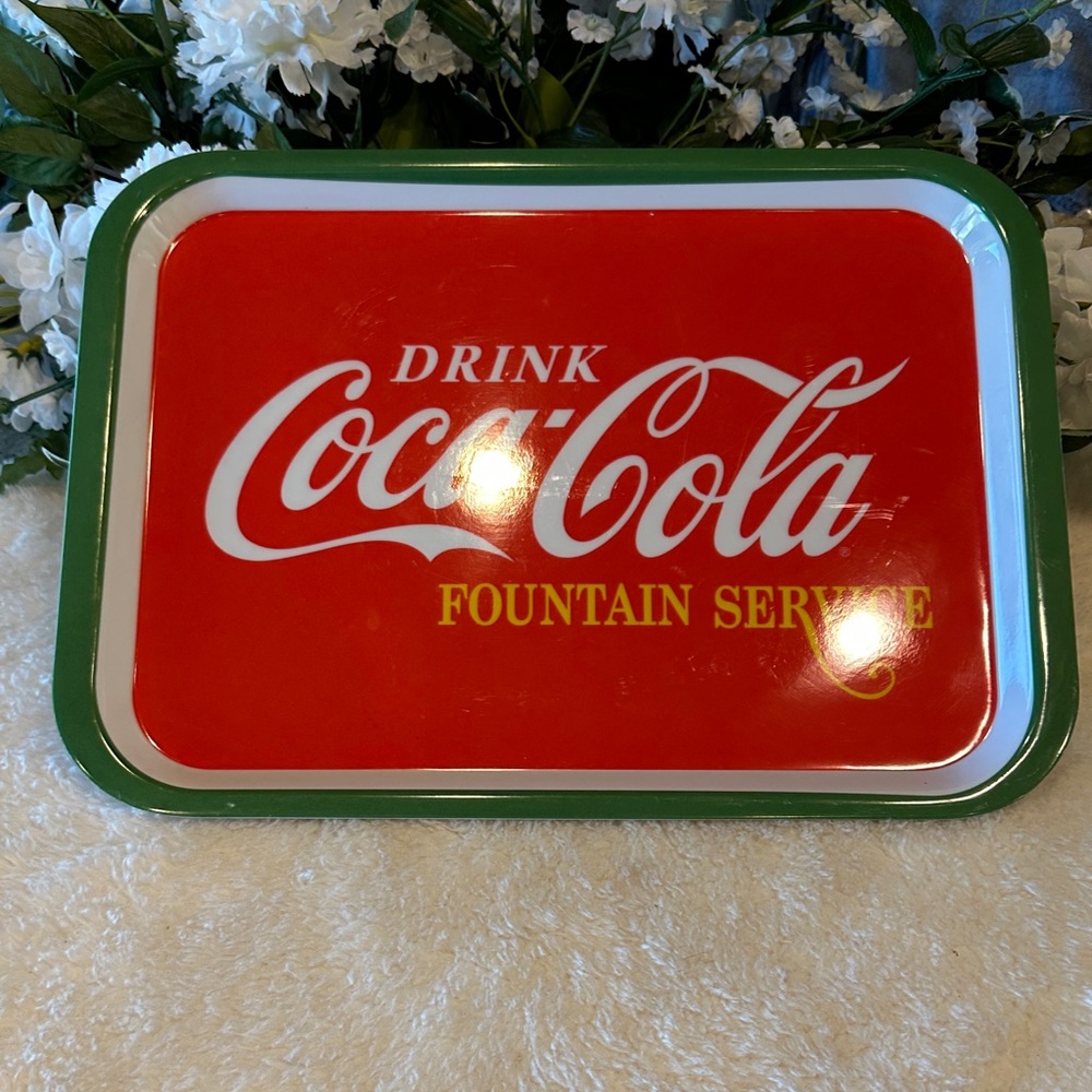 Coca Cola tray